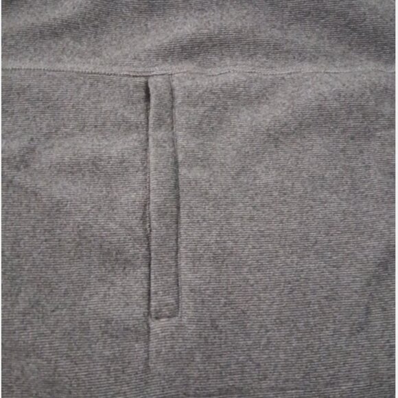 Magellan Shirt Mens 3XL Classic Fit LS Pullover Crew Neck Zip Chest Pocket Gray - Picture 7 of 11